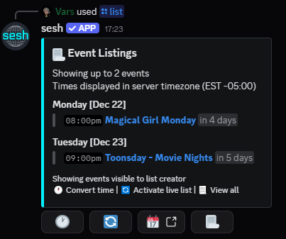 eventlist2